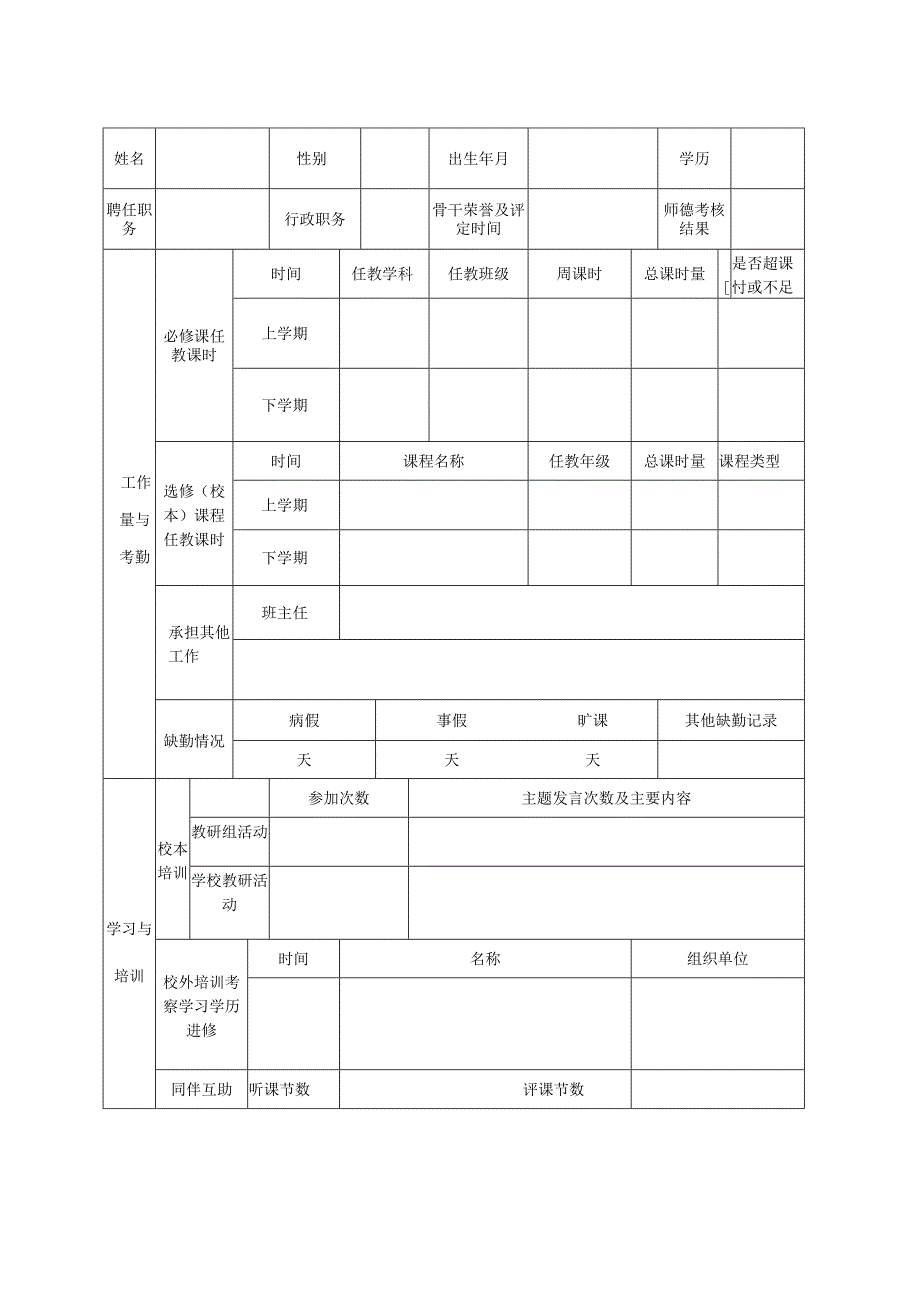 专业技术人员学考核表.docx_第3页