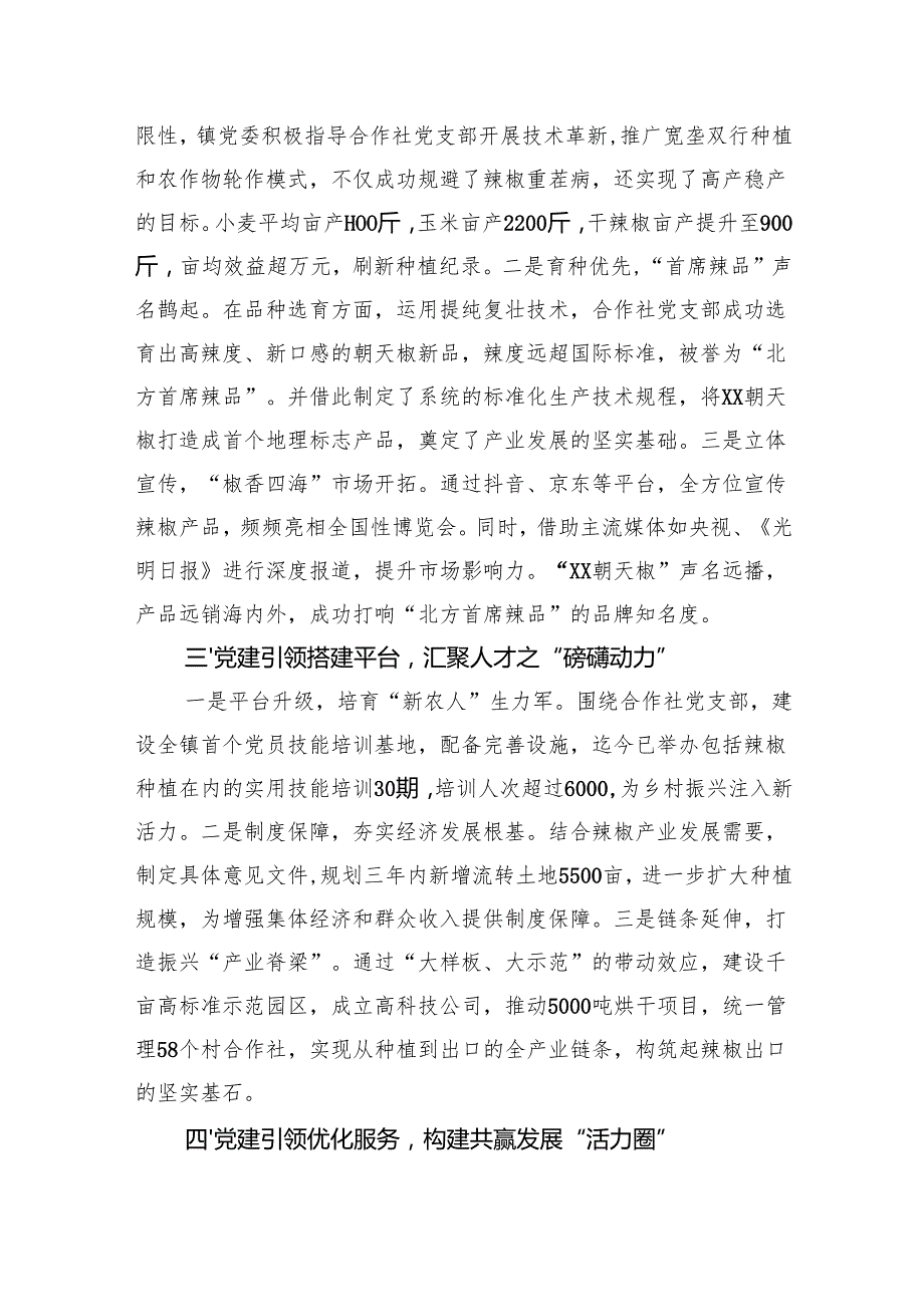 2024党委书记抓党建促乡村振兴工作情况汇报.docx_第2页