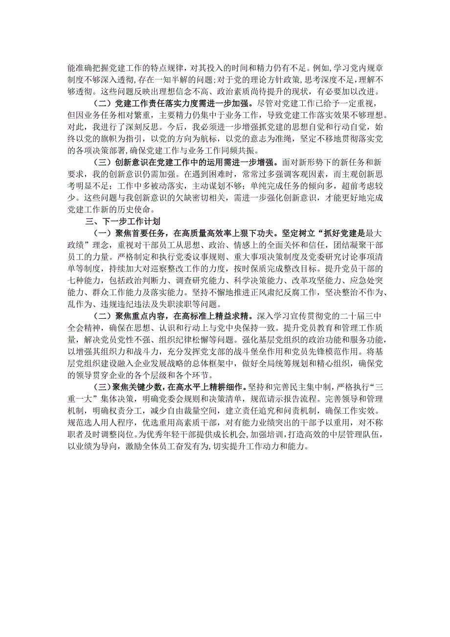 党委书记2024年基层党建工作述职报告.docx_第2页