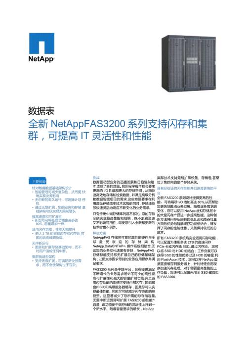 NetApp FAS3200数据表.docx