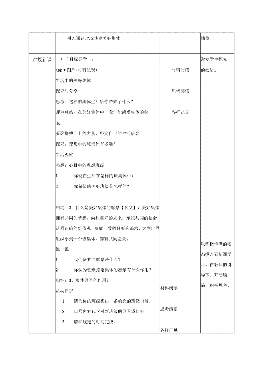 全国赛课一等奖统编版七年级道德与法治上册（人教2024年）《共建美好集体》教学设计.docx_第2页