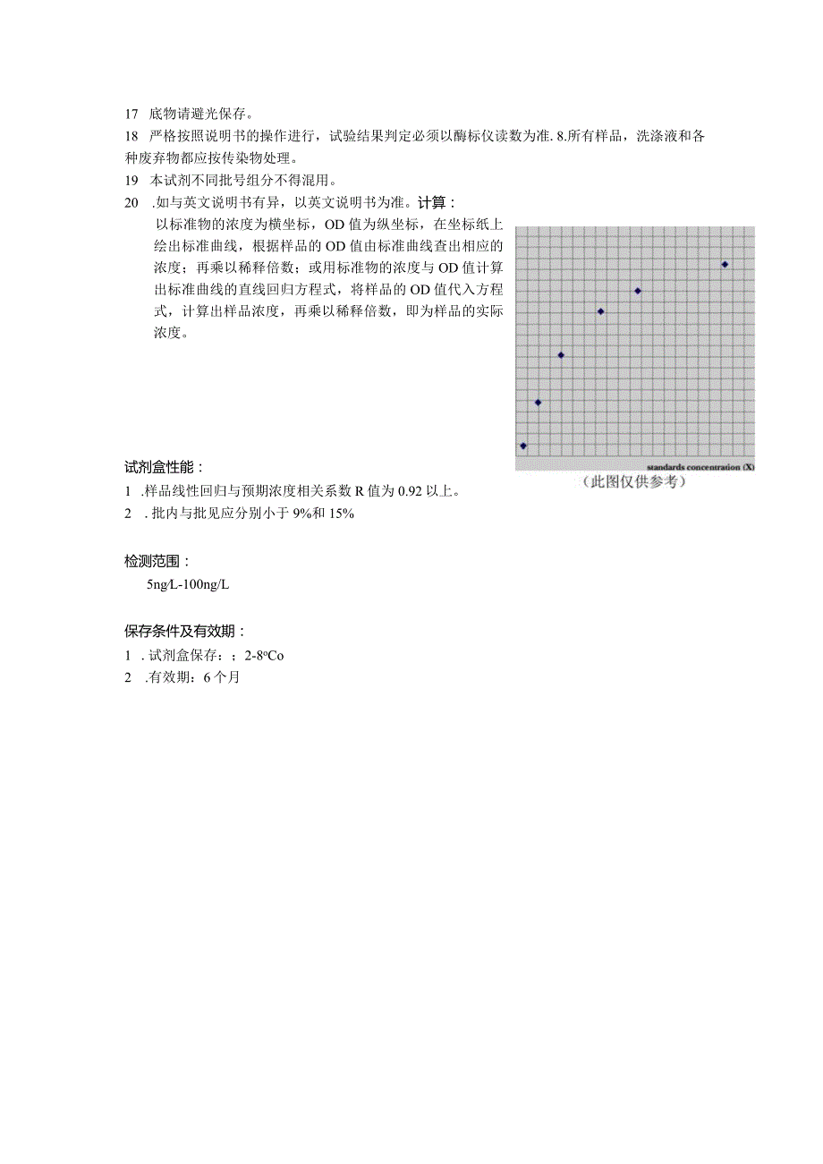 小鼠白细胞介素1βIL1β酶联免疫分析ELISA试剂盒使用说明书.docx_第3页