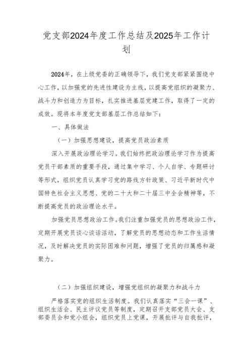 4篇 党支部2024工作总结.docx