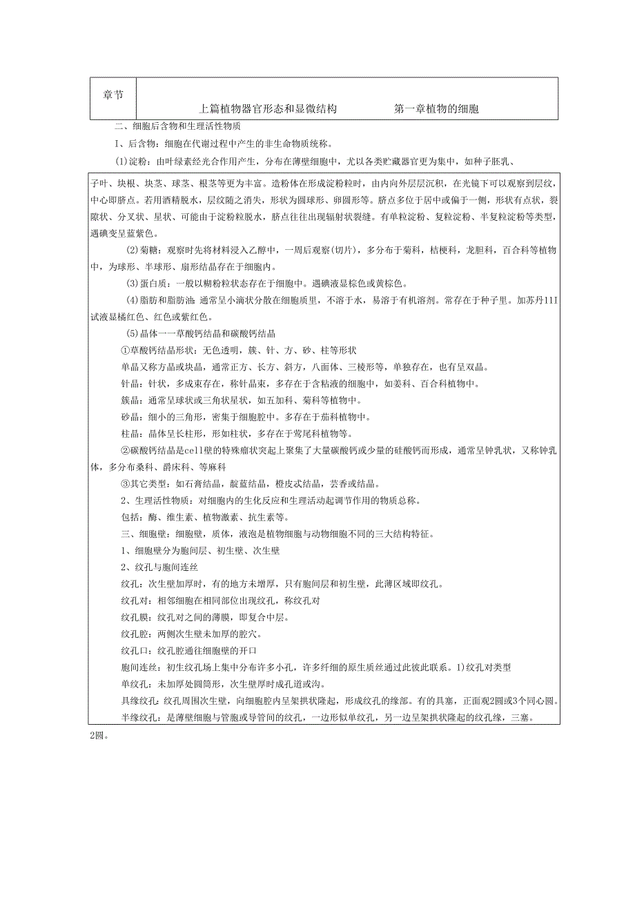 药用植物学课程全册教案教学设计.docx_第3页