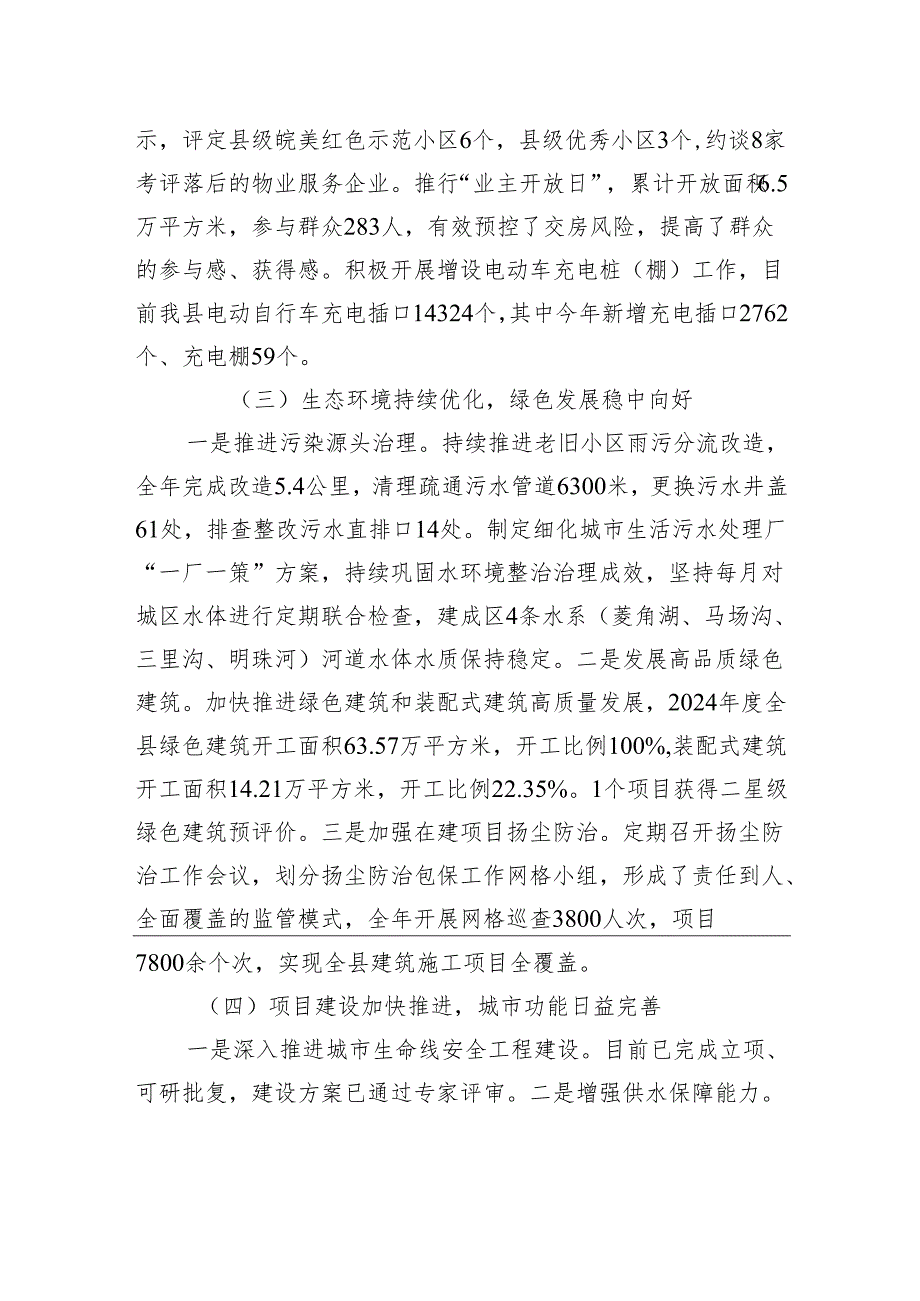 县住建局2024年工作总结和2025年工作谋划.docx_第3页