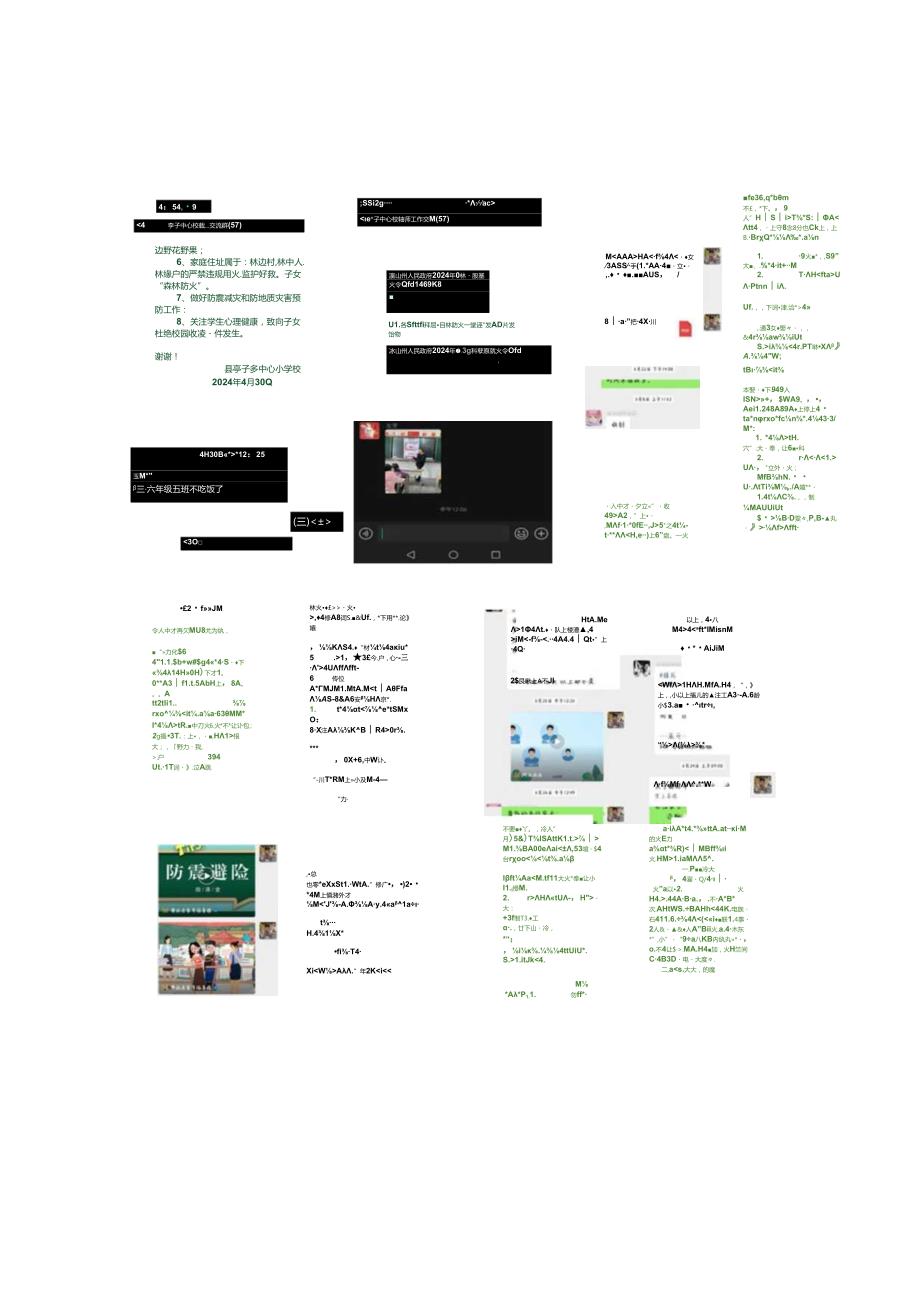 2024年季李子中心校关于森林防火相关工作开展情况.docx_第3页