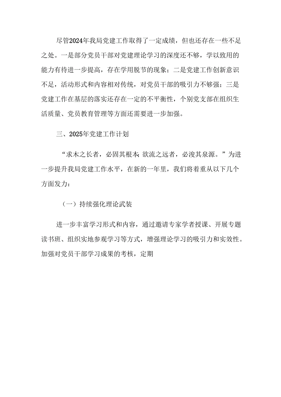 2024年党建工作总结暨2025工作计划（详细版）.docx_第3页