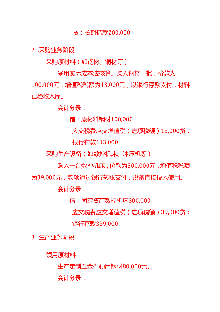 五金定制件加工厂的账务处理会计分录实操.docx_第2页