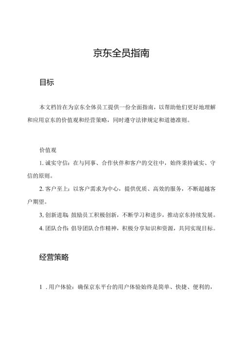 京东全员指南.docx