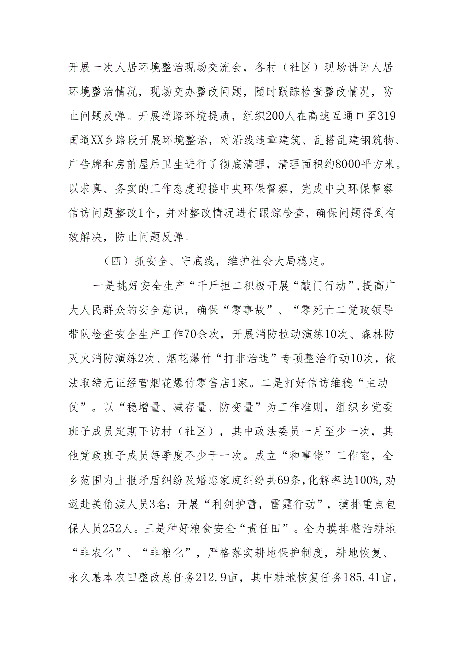 XX县XX乡人民政府2024年工作总结和2025年工作打算.docx_第3页