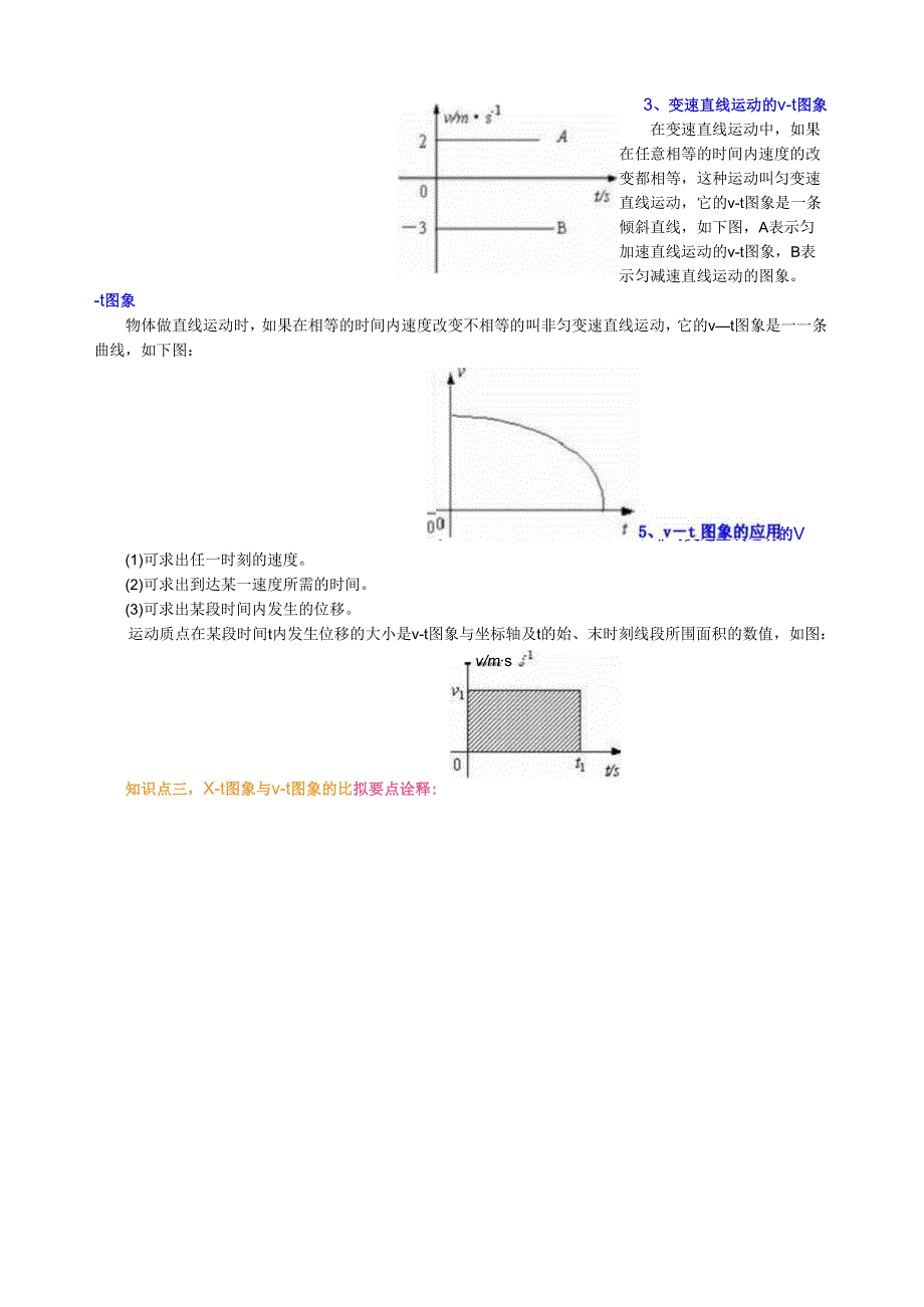 知识讲解图像法解决直线运动问题(提高).docx_第3页