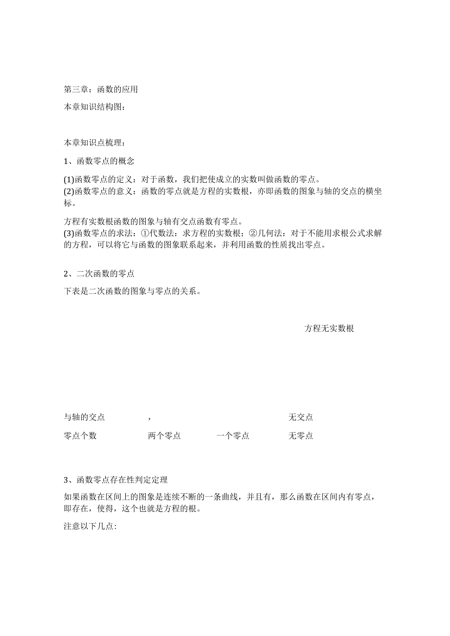第三章：函数的应用知识点总结.docx_第1页