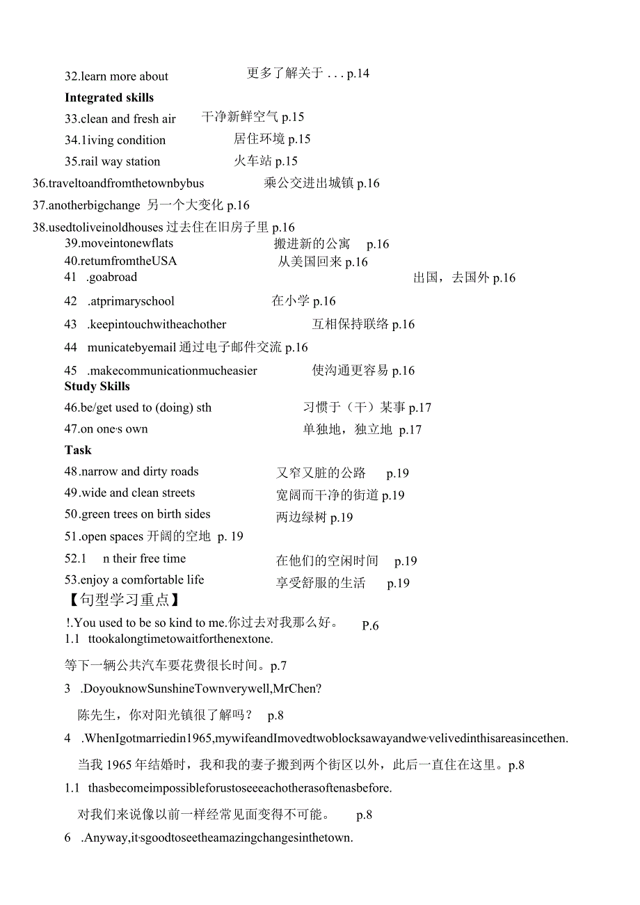 牛津8BUnit1知识点归纳、难点解析、语法复习沈毅.docx_第3页