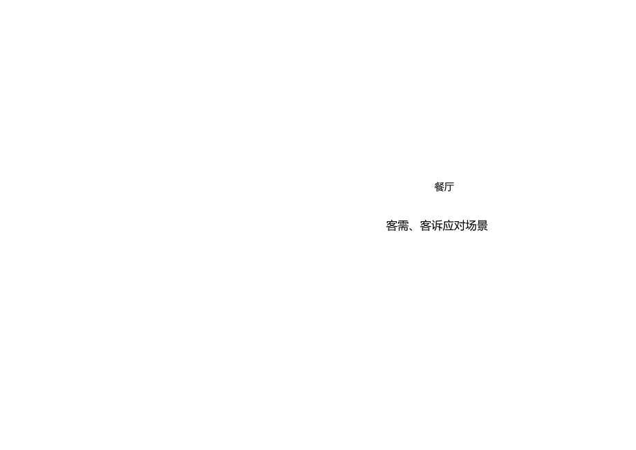 餐厅（客需、客诉应对）服务场景351.docx_第2页