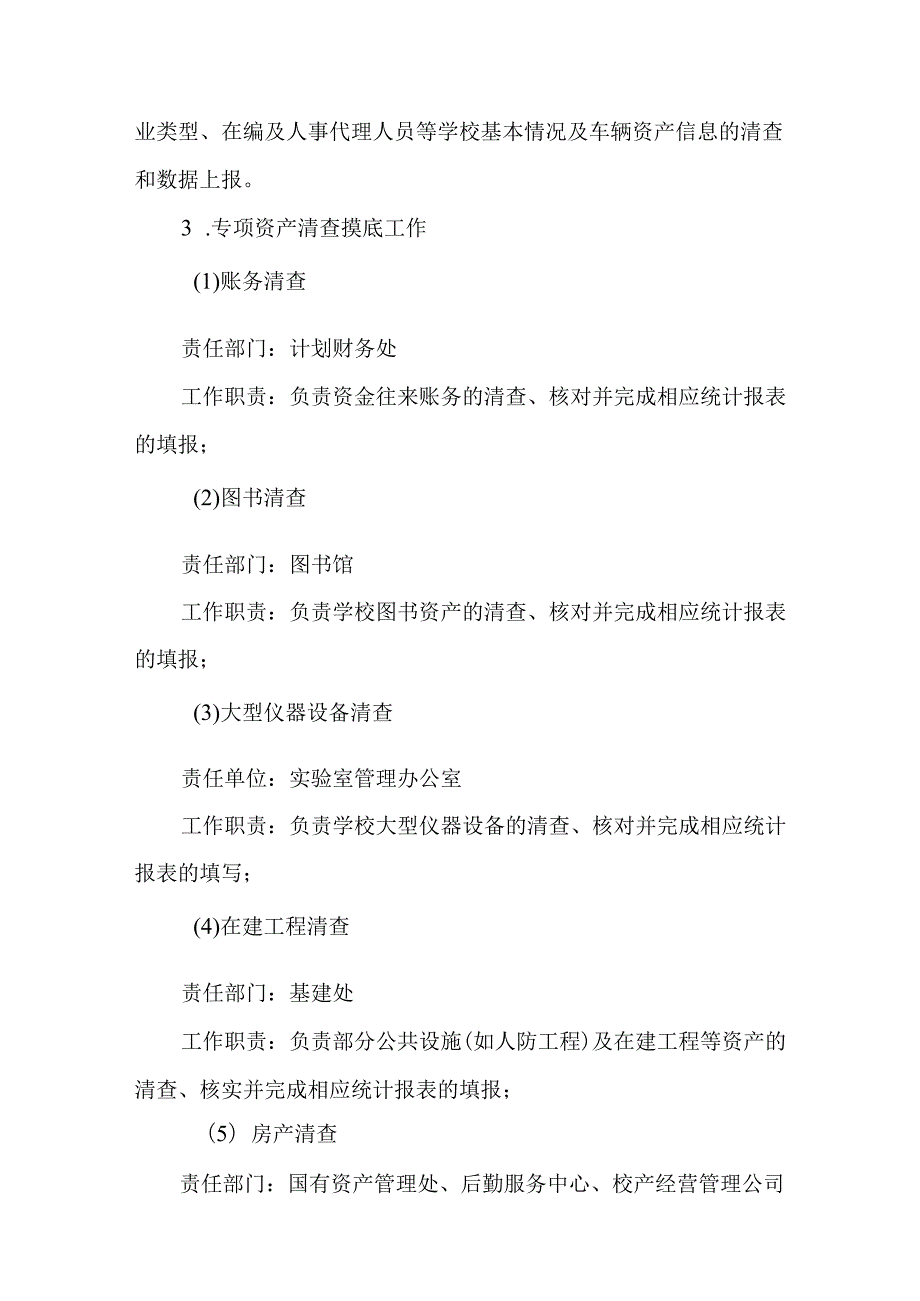 2篇2024年国有资产清查利用专项行动工作实施方案.docx_第3页