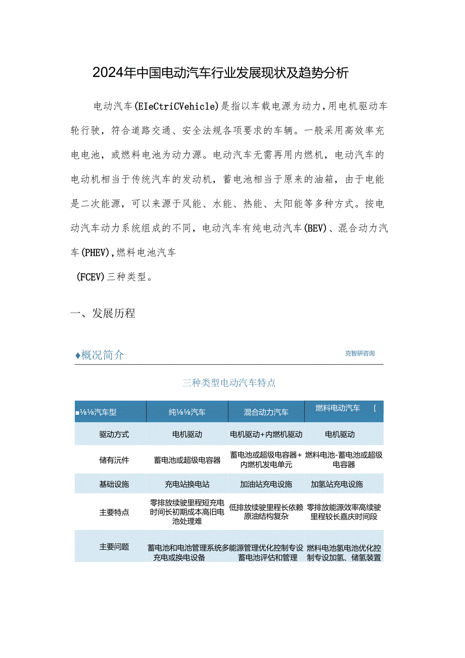 2024年中国电动汽车行业发展现状及趋势分析.docx_第1页