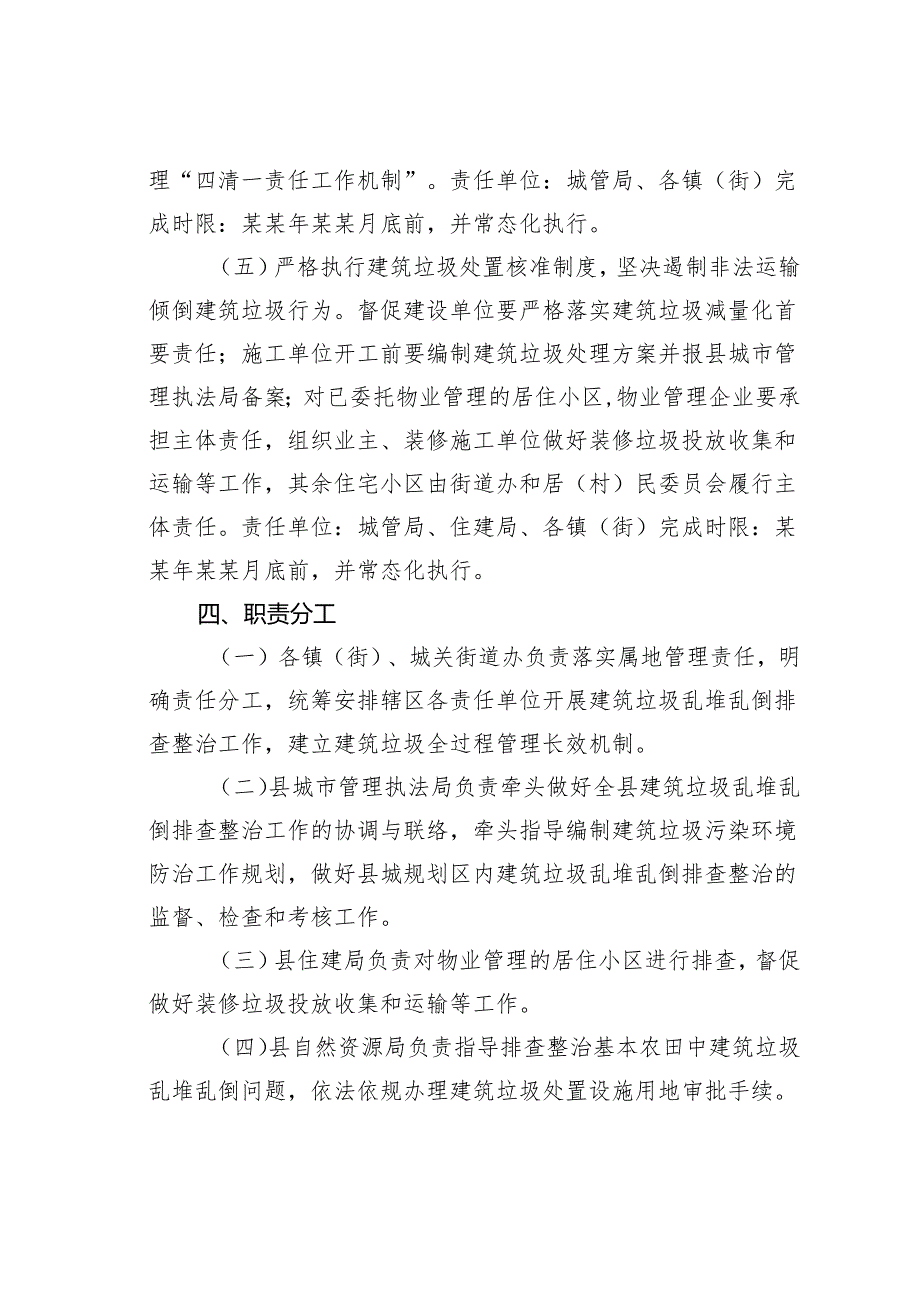 某某县建筑垃圾乱堆乱放乱倒排查整治工作方案.docx_第3页