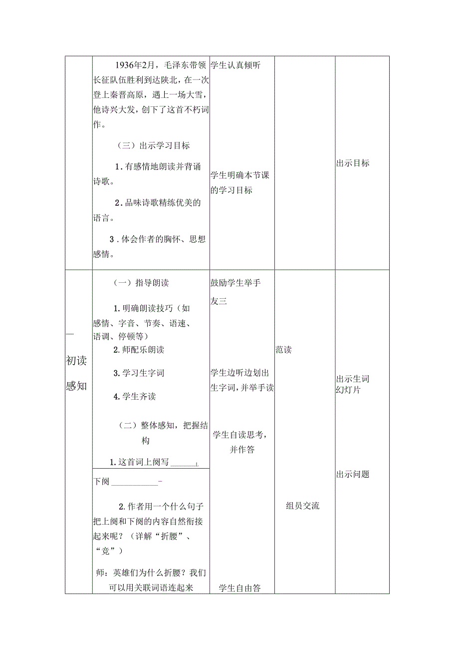 《沁园雪》教学设计.docx_第2页