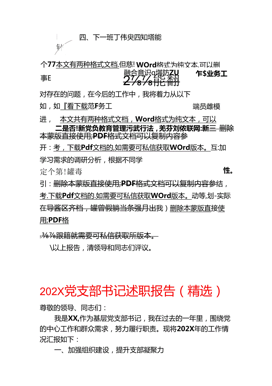3篇关于党支部书记述职报告（详细版）.docx_第3页