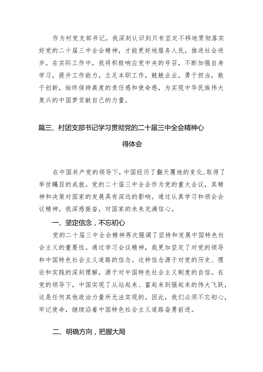 （11篇）驻村帮扶工作队第一书记学习贯彻党的二十三中全会精神心得体会（详细版）.docx_第3页