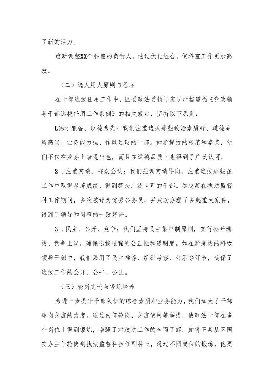 区委政法委2024年选人用人情况综合报告.docx_第3页