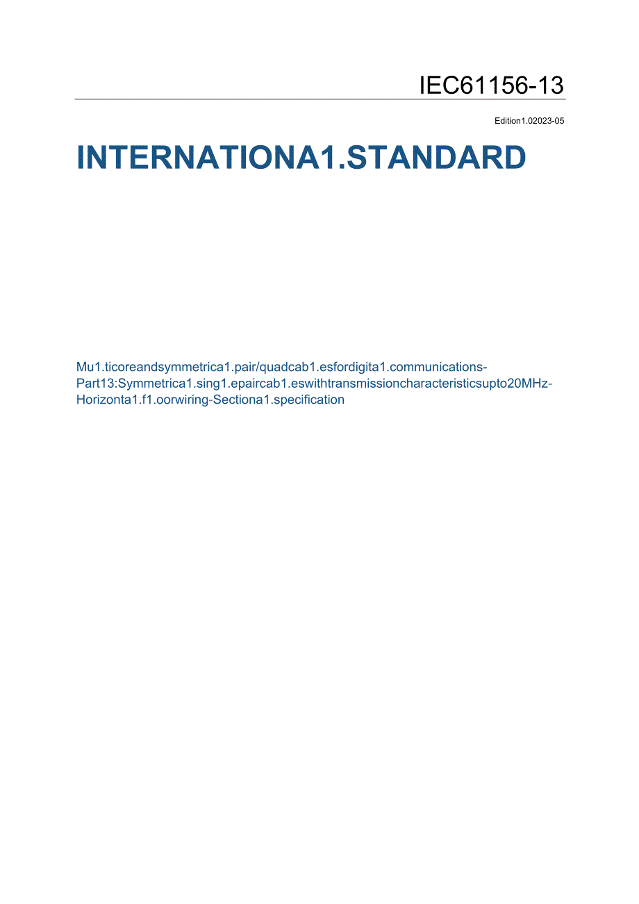IEC 61156132023.docx_第1页