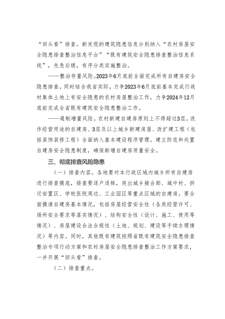 某某省自建房安全专项整治实施方案.docx_第2页