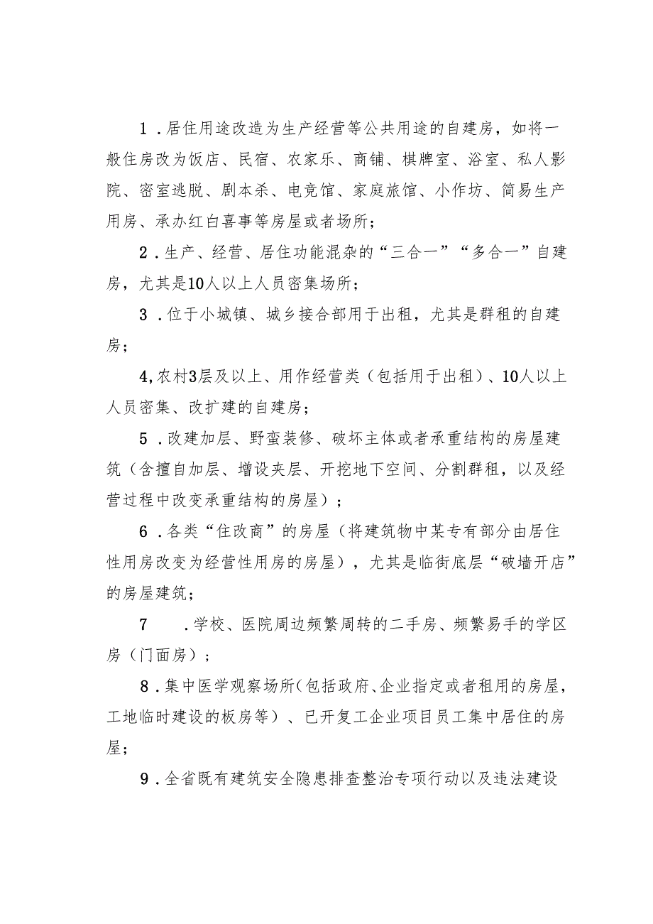 某某省自建房安全专项整治实施方案.docx_第3页
