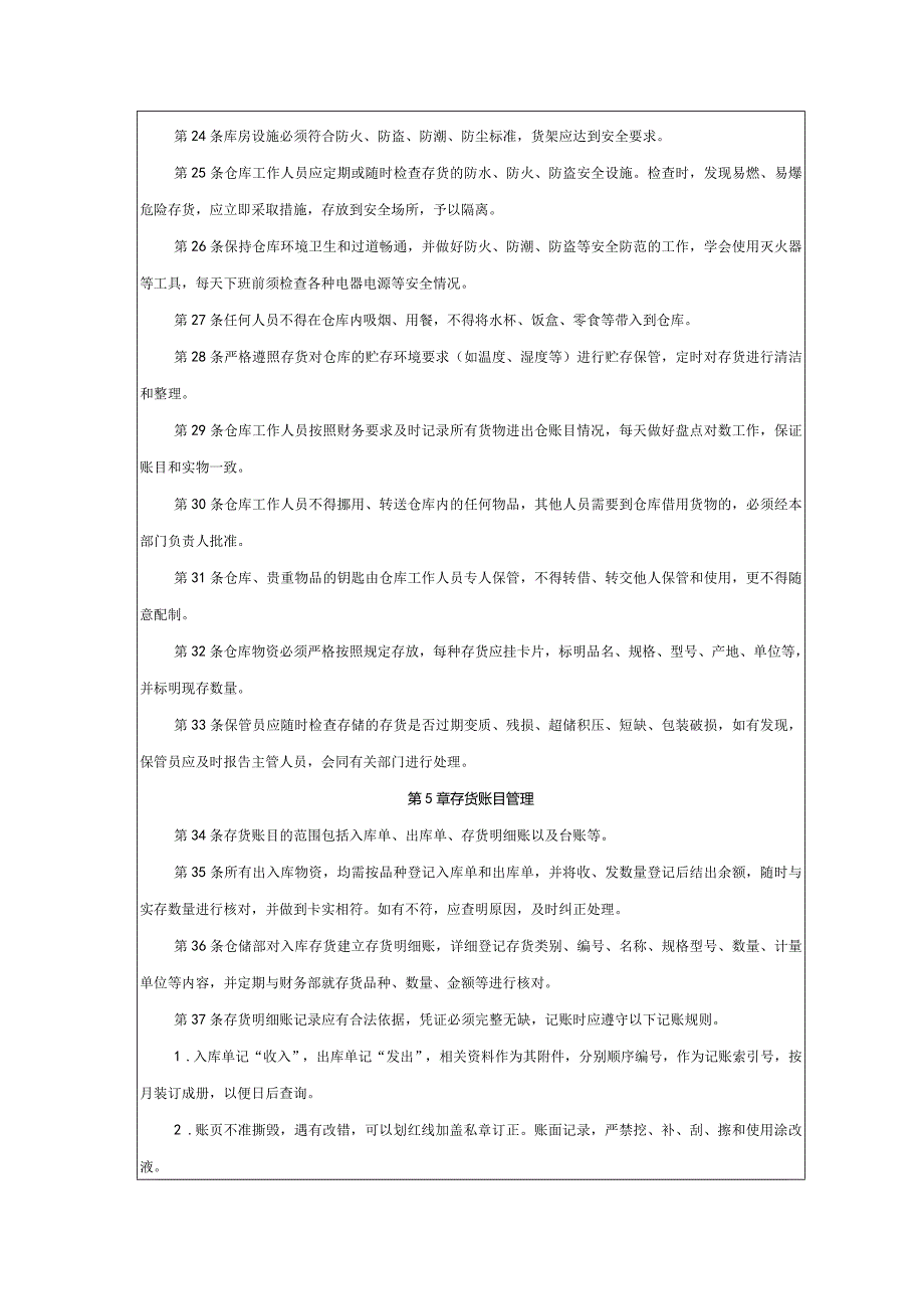 大型集团公司内部控制存货储存管理制度.docx_第3页