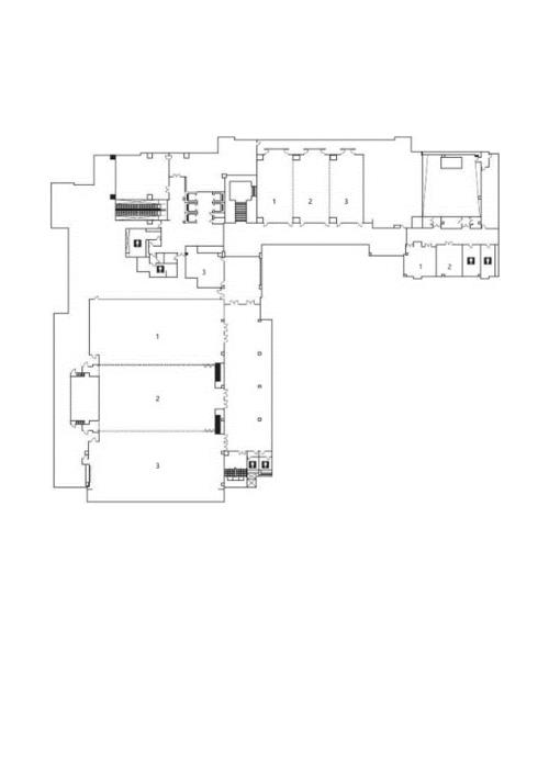 大酒店二楼宴会厅平面图.docx