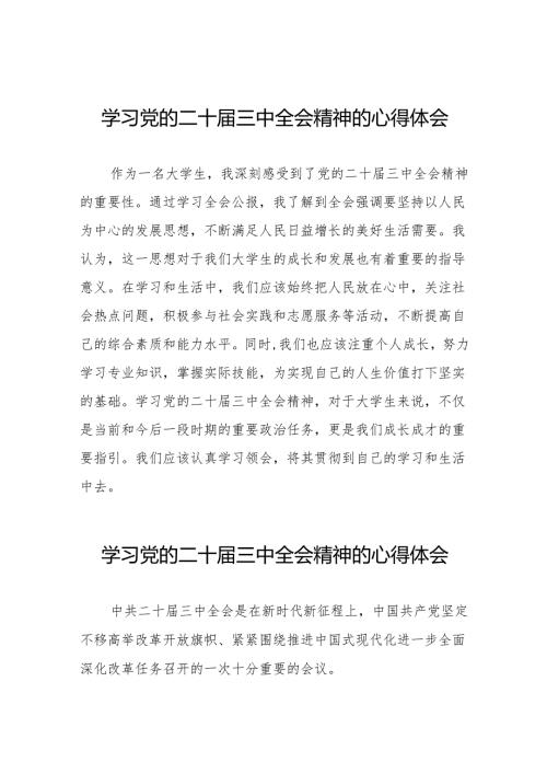 学习观看二十三中全会精神的心得体会最新版二十六篇.docx