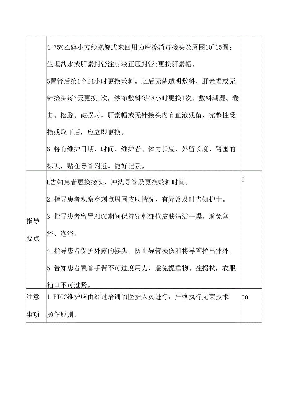 医院PICC维护操作评分标准.docx_第2页