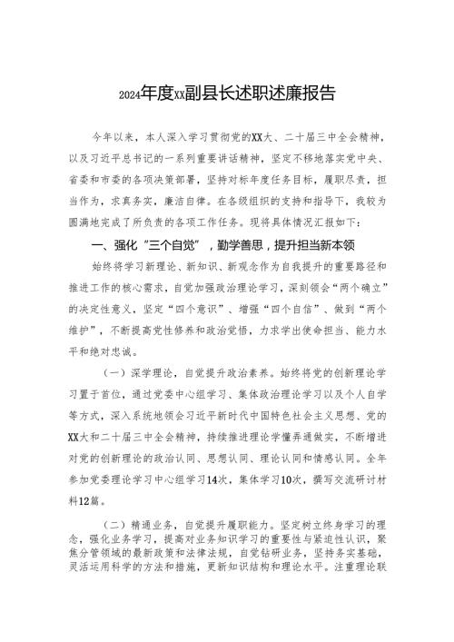 2024副县长述职述廉报告.docx