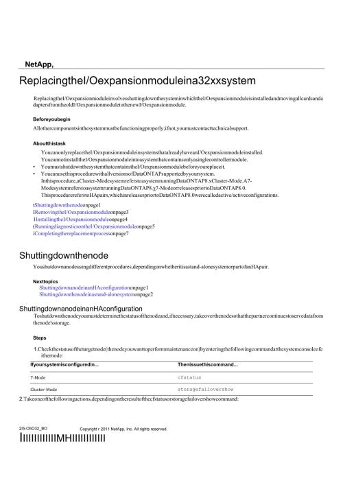 Net 装机维护 InstallingorReplacingtheIOexpansionmodule.docx