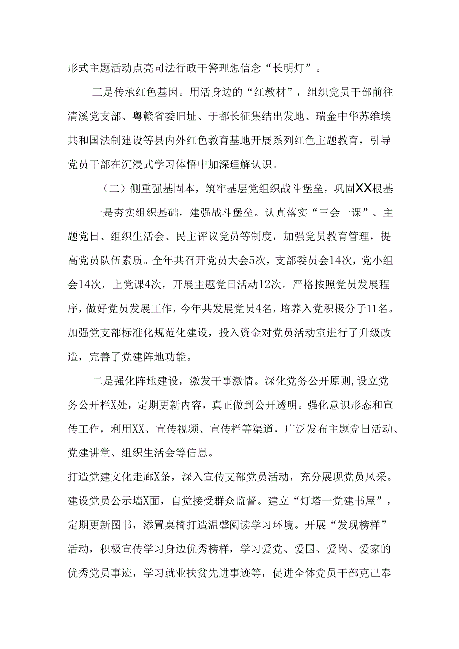 2024年县分局党支部党建工作总结.docx_第2页