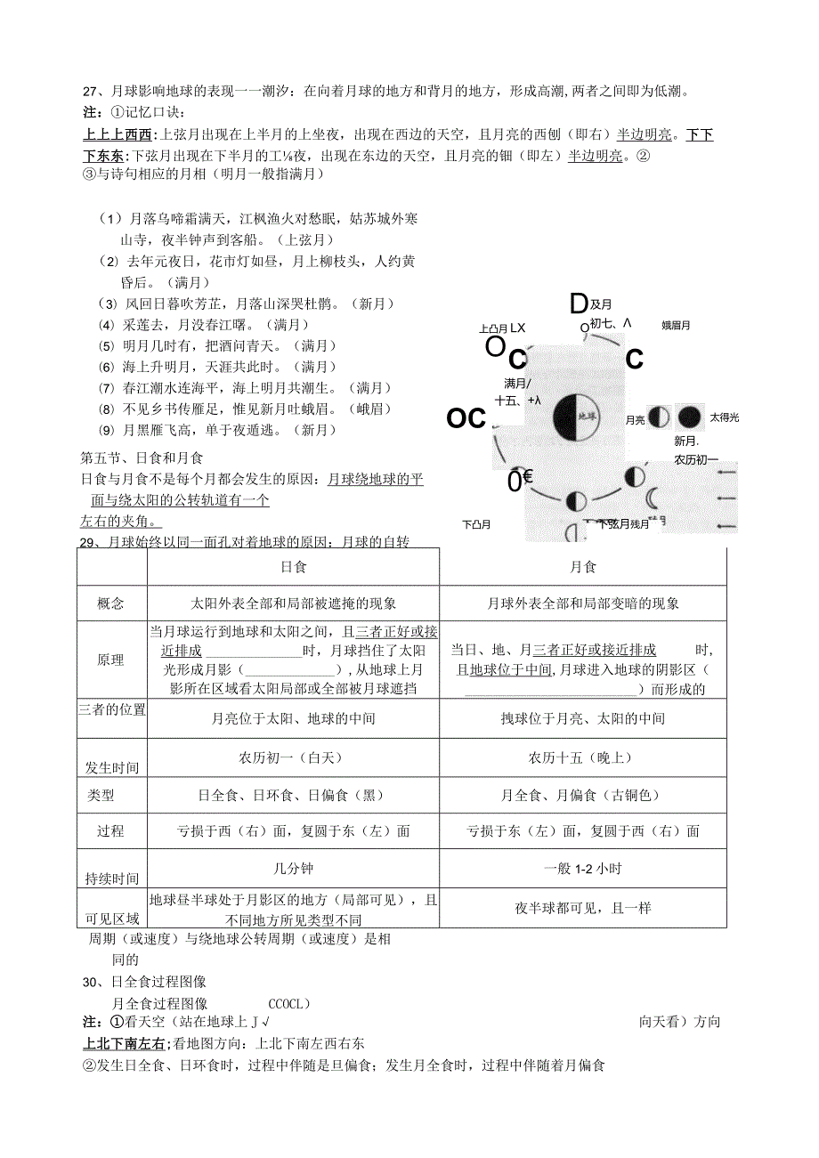 浙教版新教材科学七下第四章地球与宇宙(精品).docx_第3页