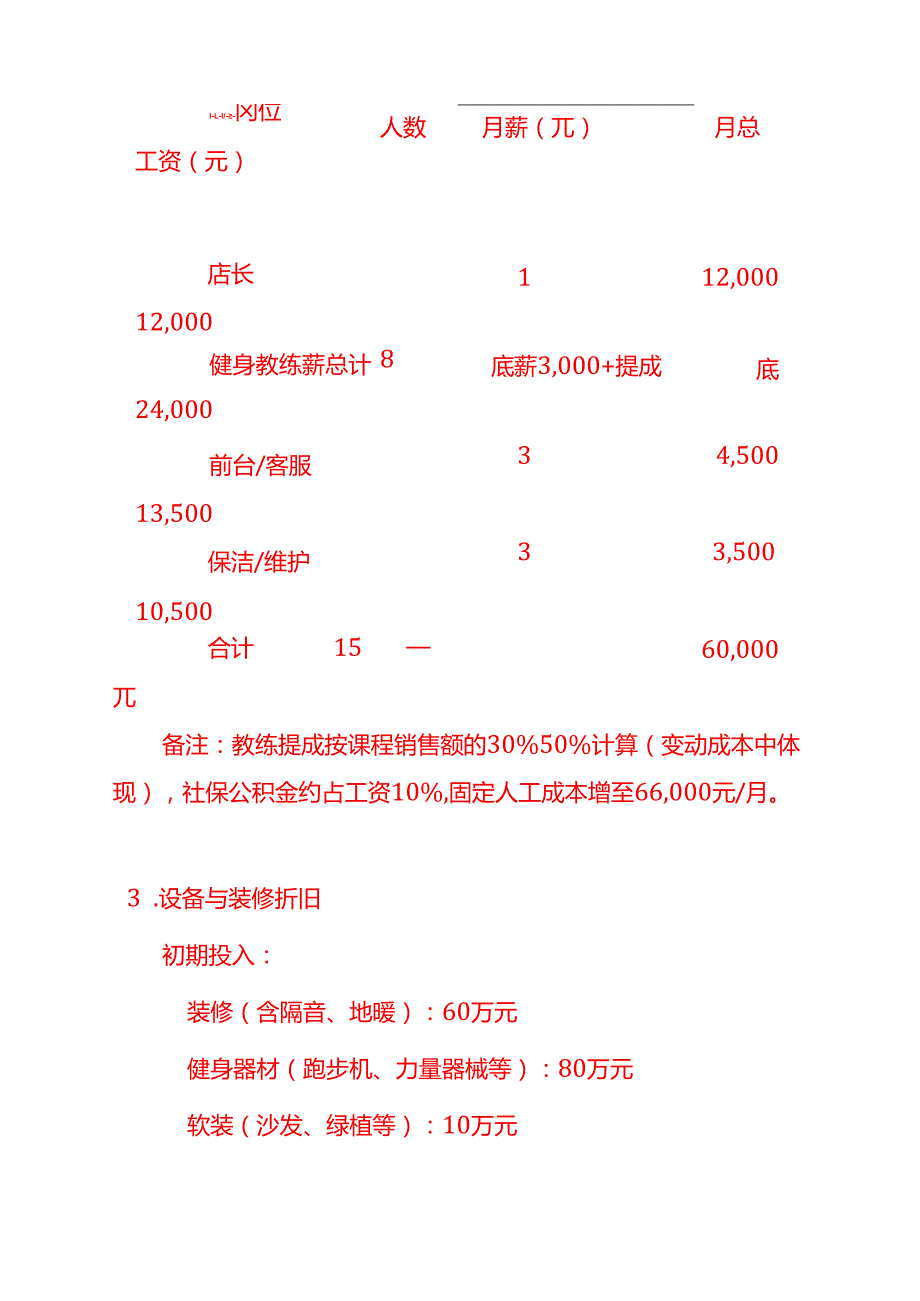 成本实操-休闲俱乐部的成本计算实例.docx_第2页