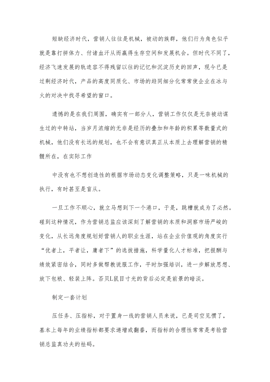 2024营销总监工作总结范文（22篇）.docx_第3页
