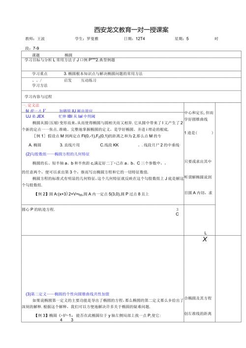 椭圆一对一讲义2.docx
