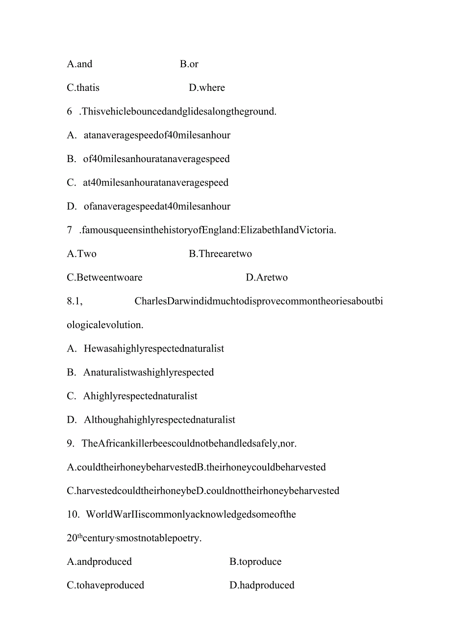 CATTI三级笔译综合能力模拟试题.docx_第2页