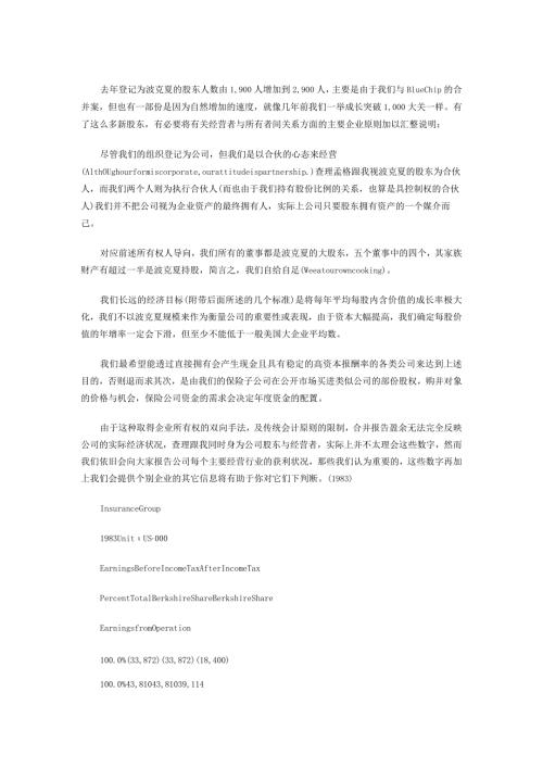 1983年巴菲特给股东的信(中文版).docx
