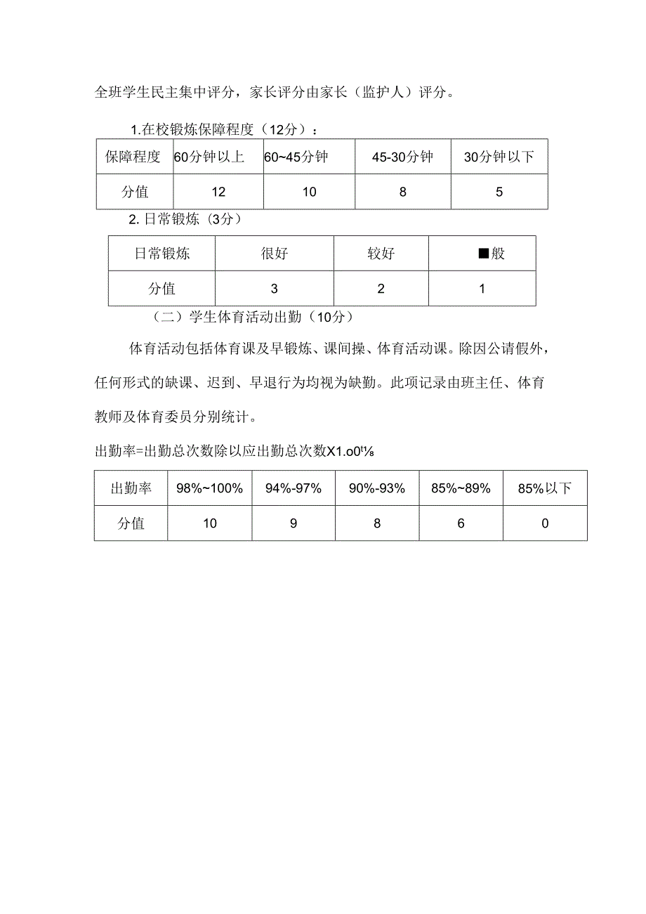 初中毕业升学体育考试过程性考核实施方案.docx_第3页
