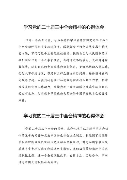 关于二十三中全会精神的心得体会范文三十五篇.docx