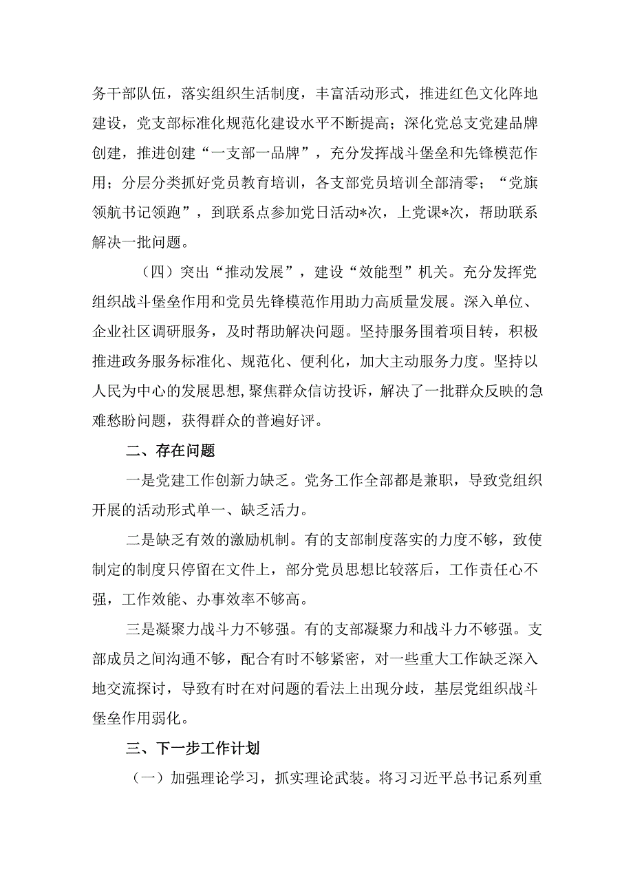 （11篇）2024年市局上半年党建工作总结报告（详细版）.docx_第3页