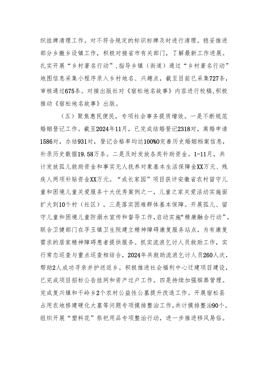 县民政局2024年工作总结及2025年工作谋划.docx_第3页
