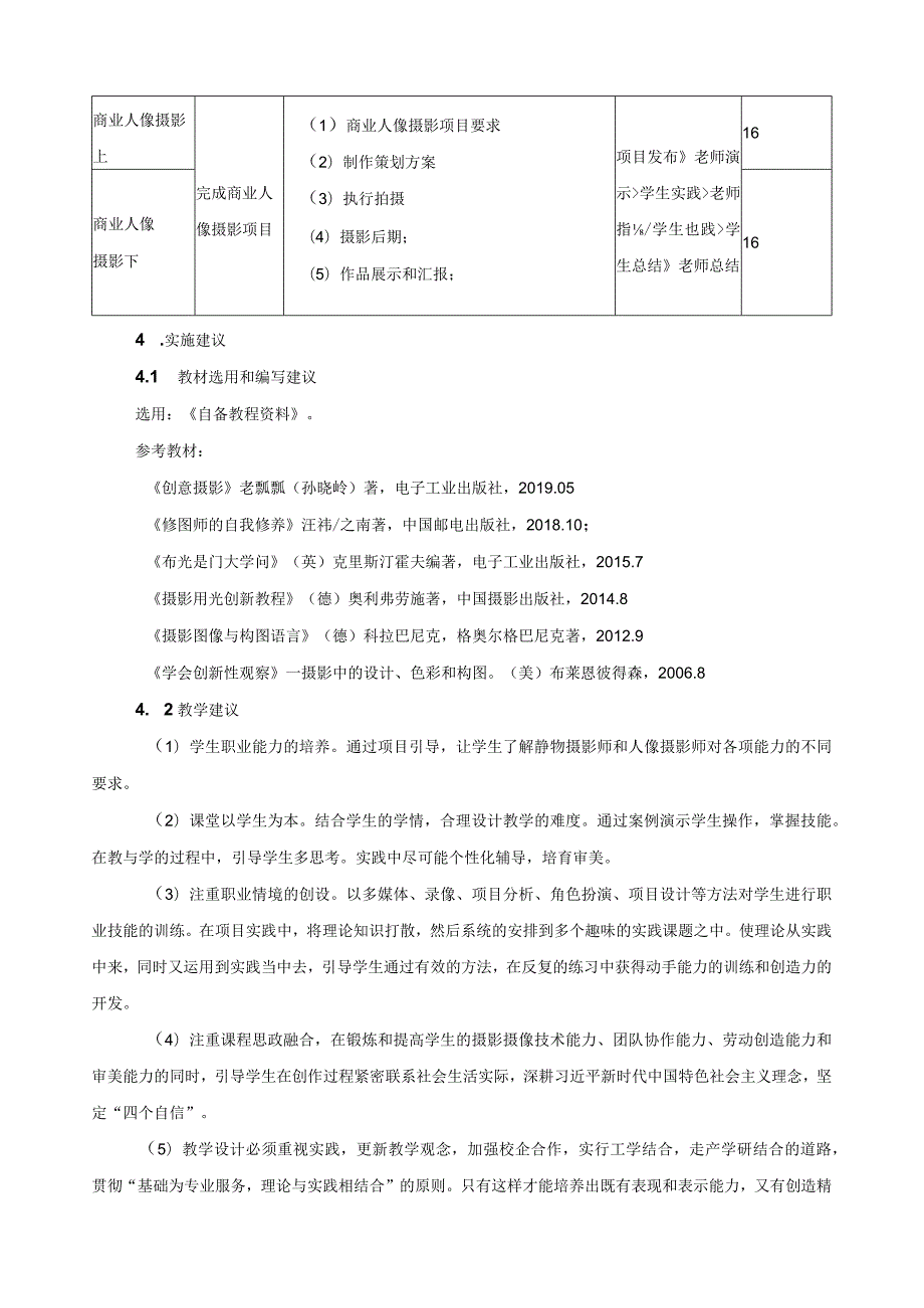《商业摄影》课程标准（含课程思政）.docx_第3页