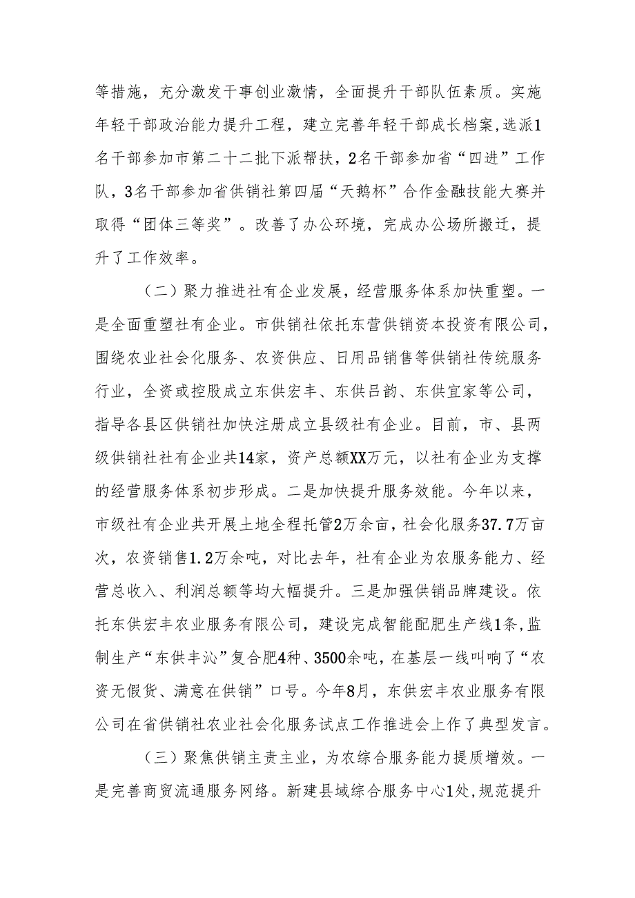 市供销社2024年工作总结和2025年工作打算.docx_第2页