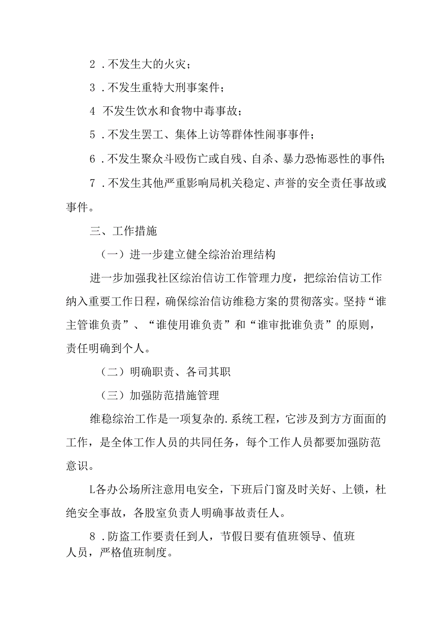 国企单位2025年《全国两会安全维稳》工作实施方案 （3份）.docx_第2页