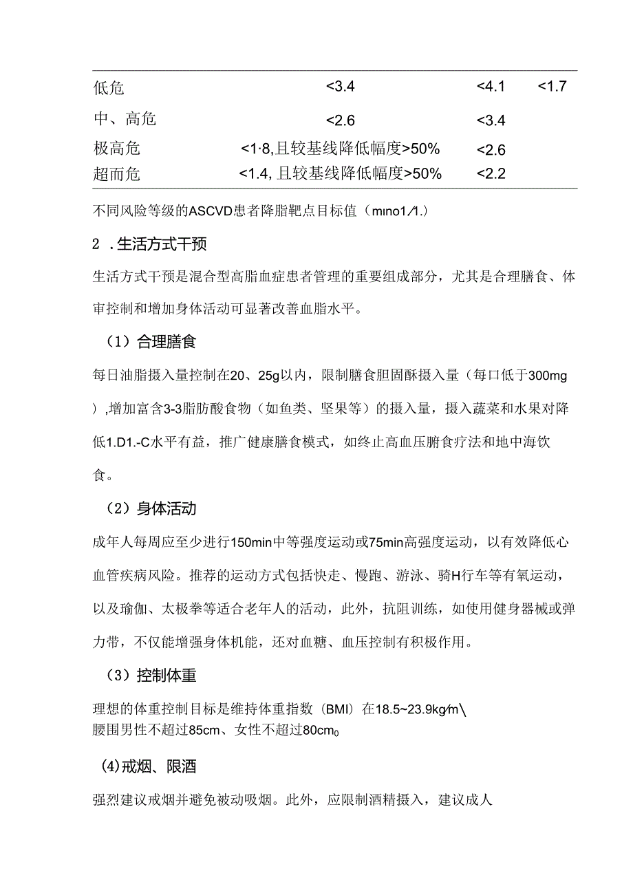 混合型高脂血症基层诊疗中国专家共识（2024年）.docx_第3页