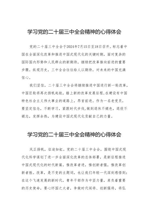 学习二十三中全会精神心得体会简短发言36篇.docx